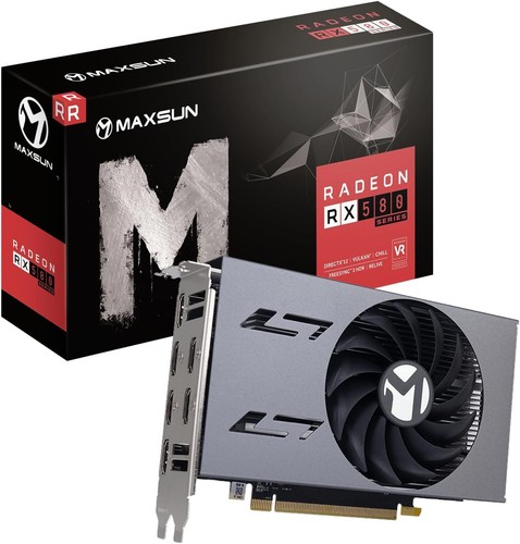 Maxsun amd radeon - 580, 8gb