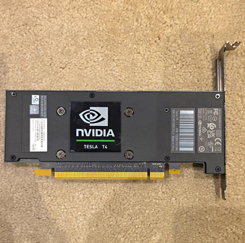 Nvidia tesla 16gb gddr6 - tesla, t4