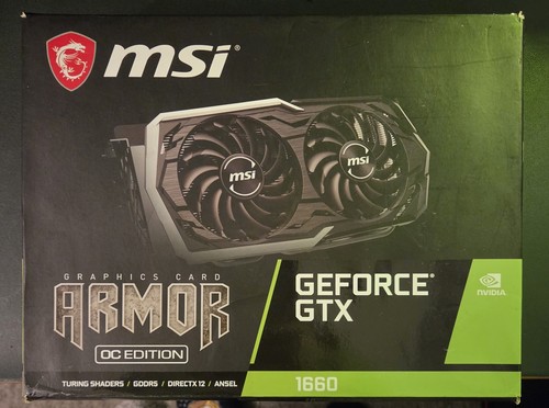 Msi geforce gtx 1660 gaming - 1660,